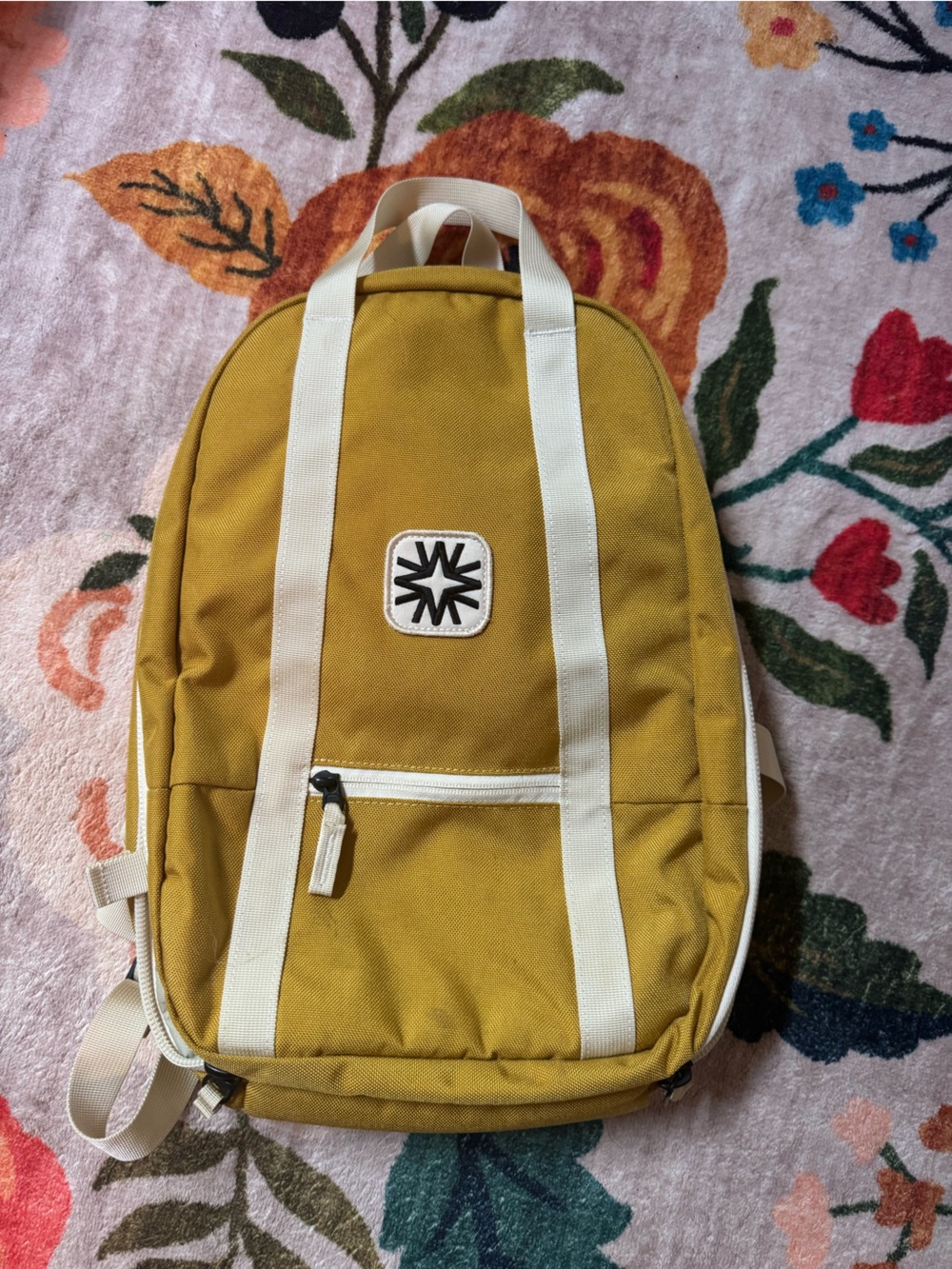 • Walker Family Goods • Arrow backpack mustard yellow
